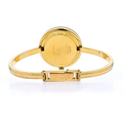 1100-l gucci|Gucci Vintage Ladies Change Bezel Wristwatch 1100.